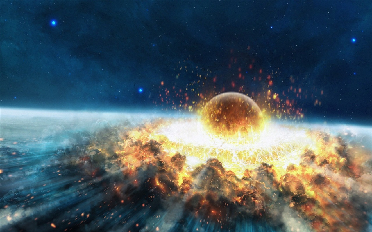 Asteroid-impact-explosion_1280x800 | TrendinTech1280 x 800