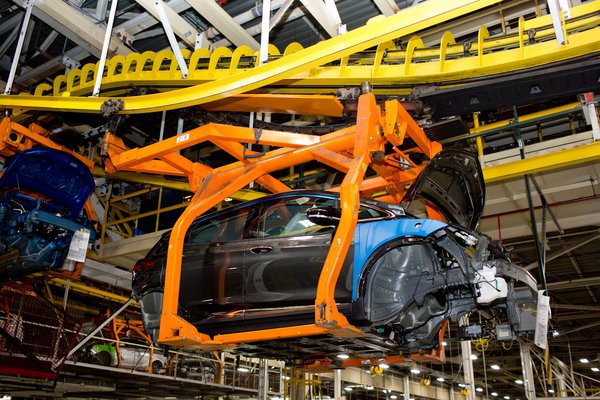 General Motors produces the Bolt EV at its existing production system at the Orion Assembly plant outside of Detroit. LAURA MCDERMOTT FOR THE NEW YORK TIMES