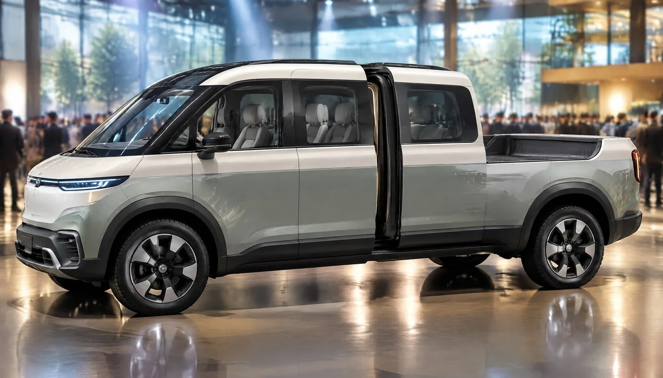 Fiat Multiplay: 4,45 m vereint Van, SUV und Pick-up [2026]