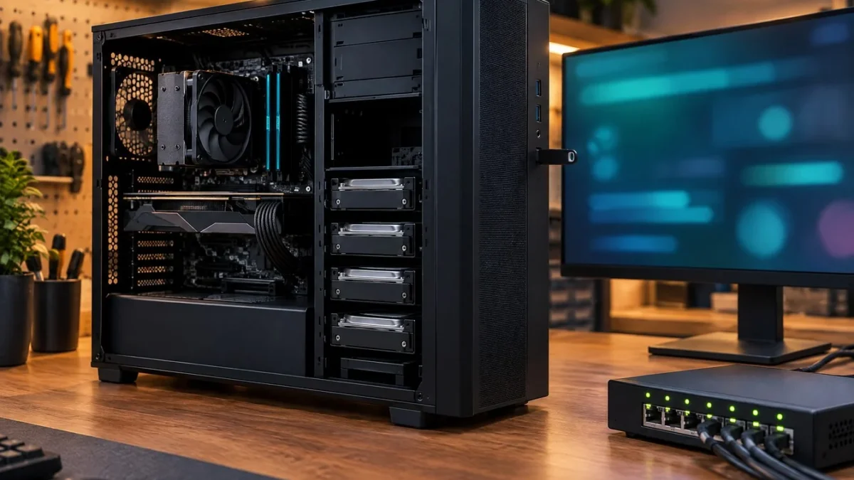 TrueNAS SCALE: NAS bauen in 12 Schritten, 60 Min [2026]