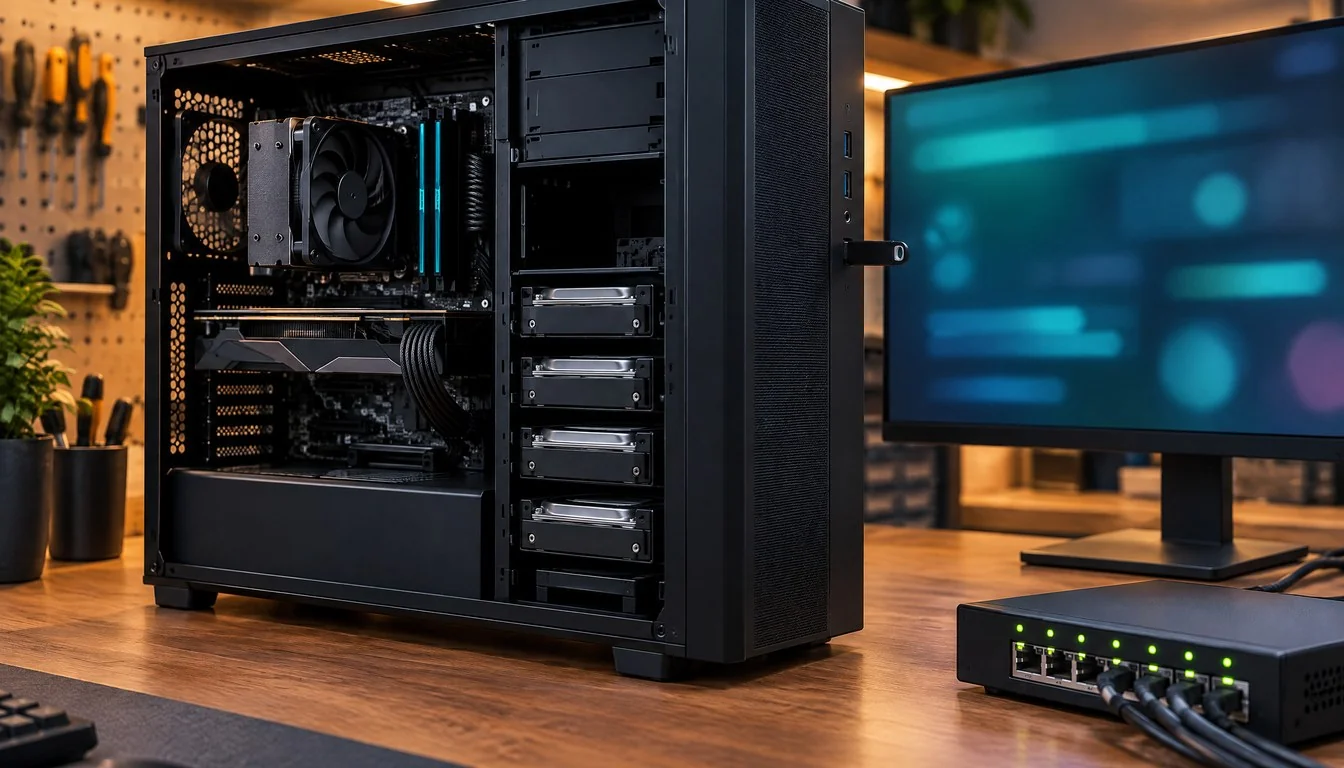 TrueNAS SCALE: NAS bauen in 12 Schritten, 60 Min [2026]