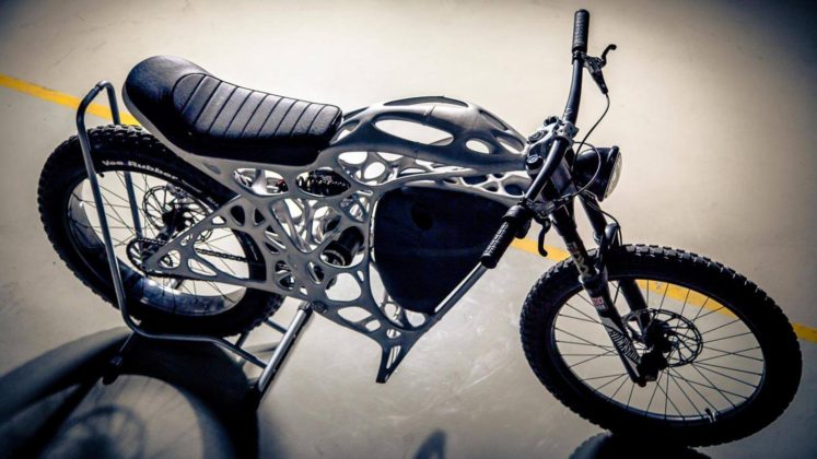 The World's First 3D-Printed Electric Motorcycle