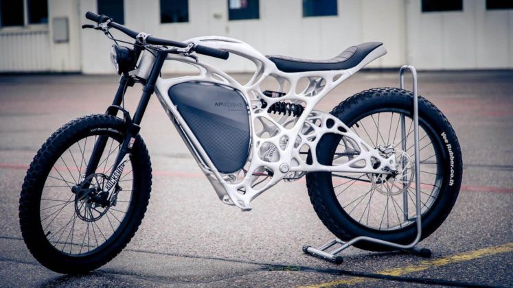 The World's First 3D-Printed Electric Motorcycle