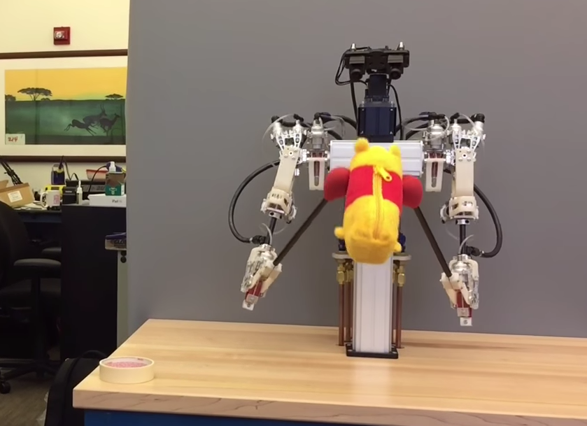 New Disney Robot Uses Air-Water Actuators to Move Around