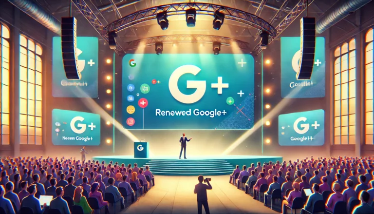 Renewed Google+ Now On Stage