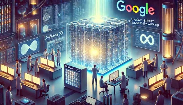 Google Announced Their D-Wave 2X Quantum Computer Succesfully Works