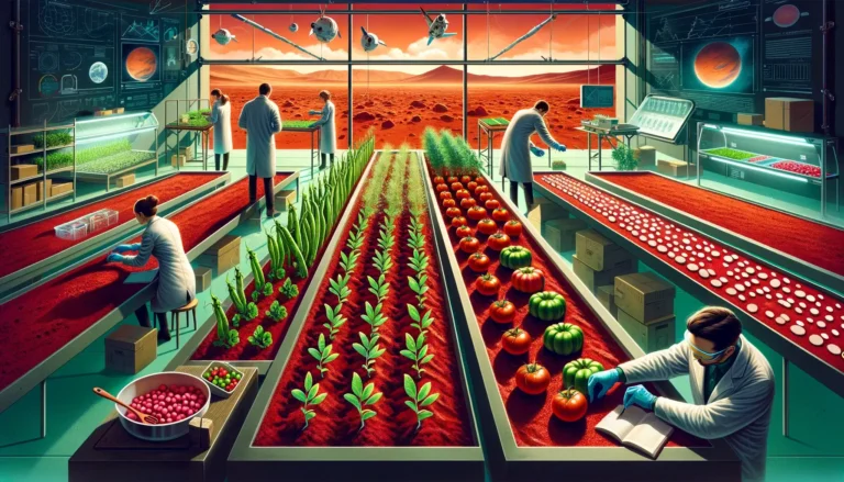 Scientists Successfully  Manage to Grow Peas, Tomatoes and Radishes in simulated Martian Soil