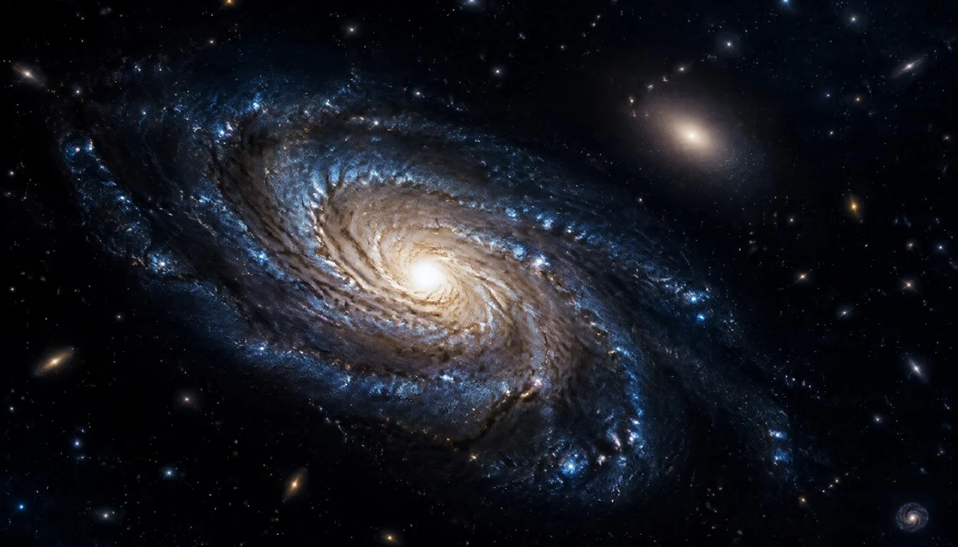 Recent Study Suggests Dark Matter is Scarce in Distant Galaxies
