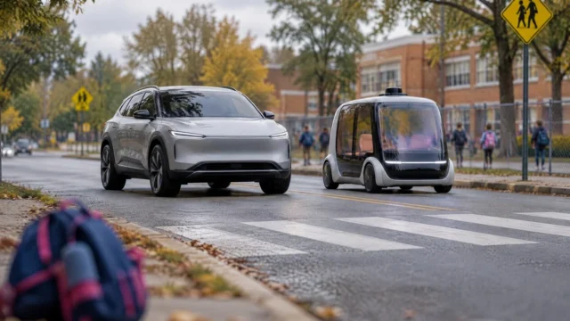 Tesla Robotaxis Face NHTSA School Zone Review [2026]