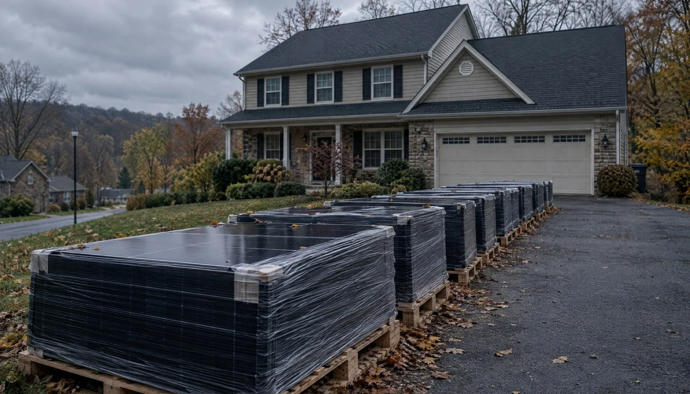 18 Tesla Solar Panels Idle for Months in Pittsburgh [2026]